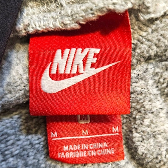 Nike Wmns Tech Summit Sportswear Hoodie Sz M Funnel Neck High-low Heather Gray - Picture 6 of 12